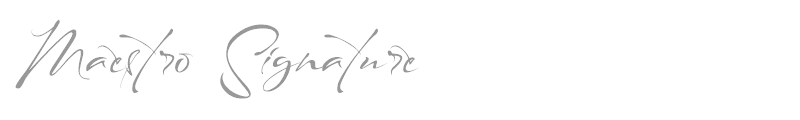 Maestro Signature